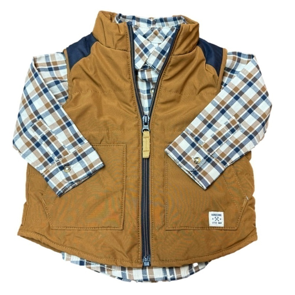 Carters Set Vest and Shirt, Just One You Shirt/ Carter’s Vest